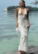 Women Summer Strapless Halter Neck Beach Holidays Dress