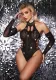 Sexy hollow gloves rhinestone fishnet Beaded sexy lingerie women Tight Fitting net clothes