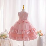 Girls' Puff Tulle Children's Dress Princess Dress Kids Dress