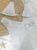 Women swimsuit solid bikini Two Pieces swimsuit