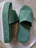 Women Plum Blossom Embroidery Platform Casual Slippers