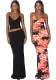 Women Spring Sexy Suspender Crop Top and Bodycon Skirt Two-Piece Set