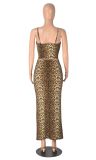 Women Spring Sexy Suspender Crop Top and Bodycon Skirt Two-Piece Set