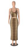 Women Spring Sexy Suspender Crop Top and Bodycon Skirt Two-Piece Set