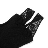 Summer irregular hollow Slash Shoulder Lace Tight Fitting Bodycon Dress