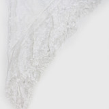 Strapless irregular solid color long dress for women