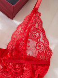Summer sexy strap pajamas lingerie women  home clothes two piece set