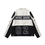 Men's detachable embroidered jacket