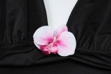 Women's summer fashion sexy deep v low-cut strap vest sleeveless top