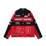Men's detachable embroidered jacket