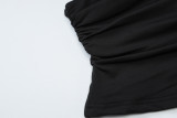 Women's summer fashion sexy deep v low-cut strap vest sleeveless top