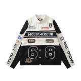 Men's detachable embroidered jacket