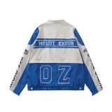 Men's detachable embroidered jacket