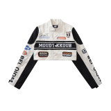 Men's detachable embroidered jacket