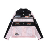 Men's detachable embroidered jacket