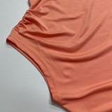 Sleeveless Round Neck Chic Casual Long dress for women