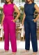 Women Casual Elegant Sleeveless Top and pocket button trousers two-piece set