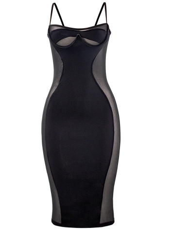 Women Sexy See-Through Bodycon Dress