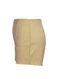 Women Elegant Zipper Shorts