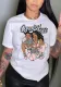 Printed Round Neck T-Shirt for Women