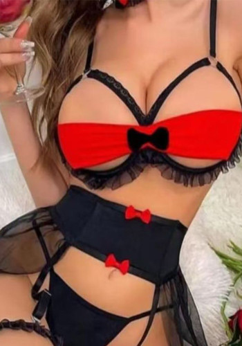 Sexy Lace Hollow Lingerie Set