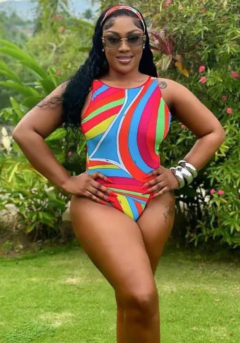 Women bikini sexy one-piece swimsuit Two Piece Set