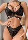 Women Sexy Lace Bra Mesh See-Through Sexy Lingerie Set