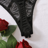 Women Sexy Lace Bra Mesh See-Through Sexy Lingerie Set