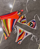 Women bikini one-piece swimsuit Two Piece Set