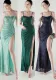 Sexy Low Back Fishtail Sequin Evening Dress