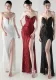 Fishbone Slim Waist Heart Neck Sequin Evening Dress Luxury Formal Party Gown