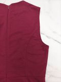 Women's Solid Color Casual Slim A-Line Short Dress