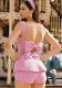 Women Autumn Bowknot Top and Shorts Two-piece Set