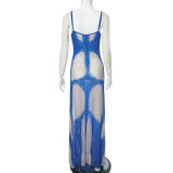 Spring/Summer Women's Sexy Print Straps Dress