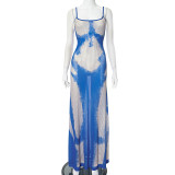 Spring/Summer Women's Sexy Print Straps Dress