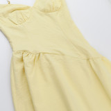 Women's Holiday-Style Straps A-Line Long Dress