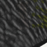 Sexy V-Neck Mesh See-Through Letter-Print Loose T-Shirt