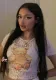 Women's Bear-Print See-Through Lace Short-Sleeve T-shirt