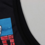 Women's Summer Street Fashion Print Round-Neck Sleeveless T-Shirt