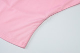 Women's Summer Solid Color Halter Neck Vest Slim Skirt Two Piece Set