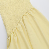 Women's Holiday-Style Straps A-Line Long Dress