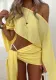 Summer Beach Holidays Sunscreen Breathable Long Sleeve Two Piece Skirt Set