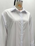 Casual Fashion Loose Shirt African Long Sleeve Women's Dress