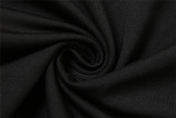 Spring Summer Women's Solid Color Sexy Slash Shoulder Slim Short Crop Top