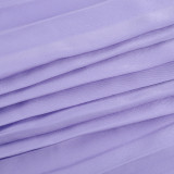 Summer Sexy Low Back Tie Holidays Pleated Strap Long Dress
