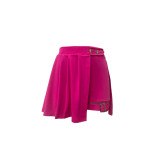 Women's Fashion Button Decoration Shorts