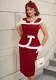 Turndown Collar Contrast Color Elegant Formal & Cocktail Party Dresses