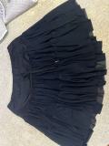Women Summer Lace-up Pleated Skirt