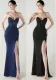 Women herringbone Lace-Up wrapped chest pleated hollow Formal Party evening dress
