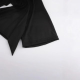 Women Summer Street Style Rock Style Sexy Crop Short Sleeve T-shirt